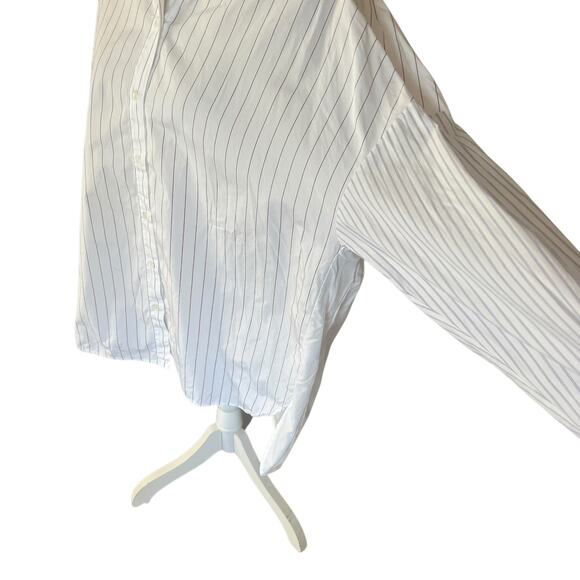 Antonelli Boxy Oversize Button Up Shirt Size 44 US 8 Made in Italy - Picture 7 of 14